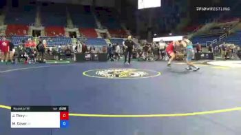 220 lbs Round Of 16 - Jared Thiry, Iowa vs Mason Cover, Ohio