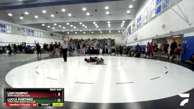 78 lbs 3rd Place Match - Liam Murphy, Reign Wrestling Club vs Lucca Martinez, Total Kaos Wrestling Club