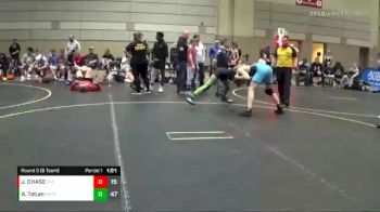 136 lbs Round 5 (6 Team) - Ayden Tatum, Peer Pressure vs JACOB CHASE, Elite Athletic Club