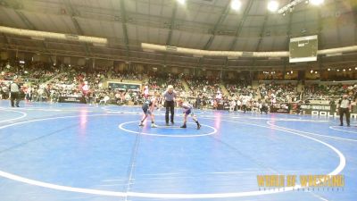 61 lbs Consi Of 16 #1 - Malcolm Holsey, Victory vs Kage Fawcett, Springdale Youth Wrestling Club