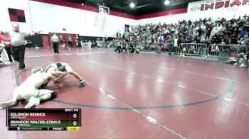 126 lbs Champ. Round 1 - Brandon Walter-Strauss, West Torrance vs Solomon Resnick, Capo Valley