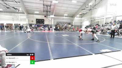 165 lbs Round Of 16 - Avery Bassett, Lock Haven vs Blaine Bergey, Princeton