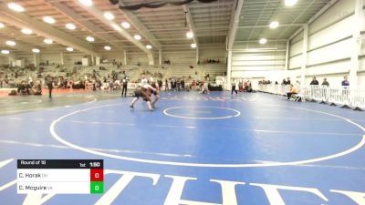 170 lbs Round Of 16 - Caige Horak, OH vs Colton Mcguire, VA