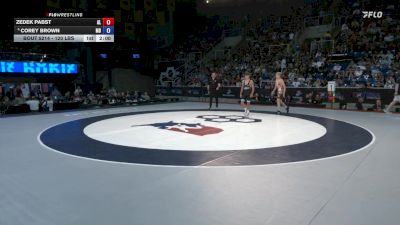 120 lbs Champ. Rd Of 128 - Zedek Pabst, AL vs Corey Brown, MD