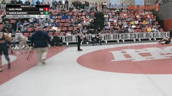 126 lbs Champ. Round 1 - Alex Pham, Notre Dame High School vs Vance Bastoky, Friendship Christian School