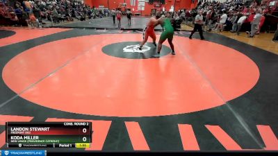 285 lbs Cons. Round 2 - Landon Stewart, FREEPORT (HS) vs Koda Miller, New Lenox (PROVIDENCE CATHOLIC)