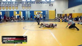 170 lbs Quarterfinals (8 Team) - Israel Williams, Lincoln vs Christopher Chop, Fleming Island