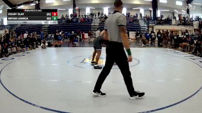 190 lbs 2nd Wrestleback (16 Team) - Bryan Loarca, Gilmer County vs Colby Clay, Upson Lee