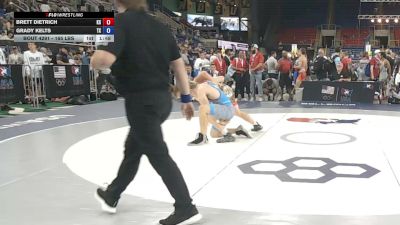 165 lbs Champ. Rd Of 128 - Brett Dietrich, Kansas vs Grady Kelts, Texas
