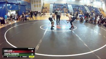 165 lbs Round 6 (8 Team) - Joey Lyle, Longwood WC vs Yompol Borrero, Soldier City Lions Den