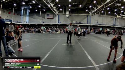 92 lbs Round 1 (10 Team) - Sterling Leddy, Brawler Elite vs Maxon McMurtrie, U2 Uprising Black