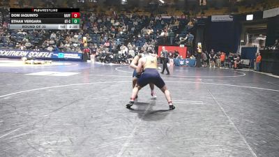 285 lbs Round Of 32 - Dom Iaquinto, Navy vs Ethan Vergara, Chattanooga