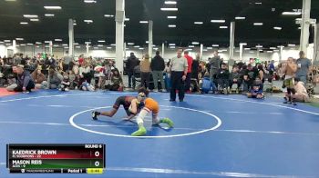 68 lbs Round 6 (10 Team) - Kaedrick Brown, FL Scorpions vs Mason Reis, ACES