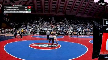 4A-190 lbs Cons. Round 1 - Justin Buchanan, North Springs vs Gavin Massingill, Dalton