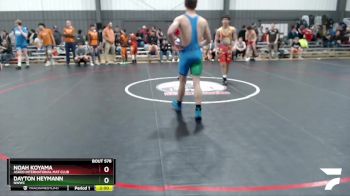 145 lbs Semifinal - Noah Koyama, Askeo International Mat Club vs Dayton Heymann, NWWC