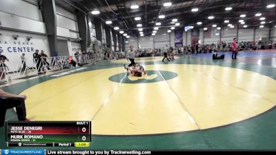 120 lbs Rd# 4- 2:00pm Friday Final Pool - Murk Romano, Minion Green vs Jesse Denegri, M2TC Blue