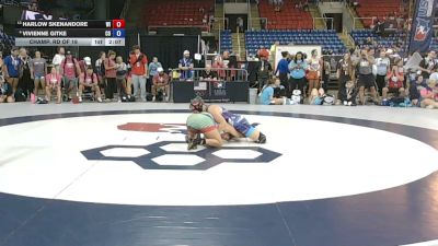 140 lbs Champ. Rd Of 16 - Harlow Skenandore, Wisconsin vs Vivienne Gitke, Colorado