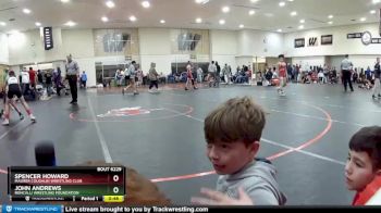 110 lbs Cons. Round 5 - Spencer Howard, Maurer Coughlin Wrestling Club vs John Andrews, Roncalli Wrestling Foundation