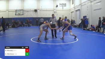 145 lbs Consolation - Roman Mendez, Buchanan vs Sergio Montoya, Clovis North