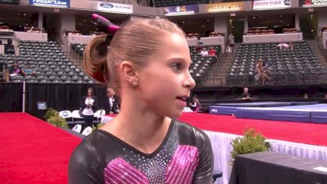 Ragan Smith On Day 1 Performance And Carly Patterson Comparisons
