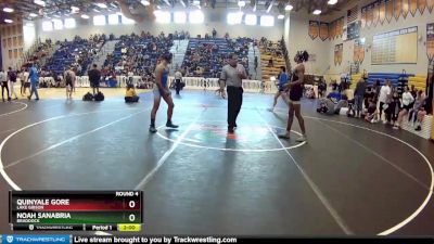 132 Blue Round 4 - Noah Sanabria, Braddock vs Quinyale Gore, Lake Gibson