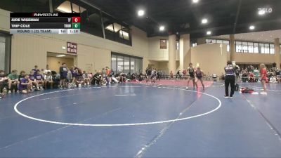 190 lbs Round 1 (32 Team) - Jude Wiseman, The Factory Wrestling vs Trip Cole, Team Rich Habits White