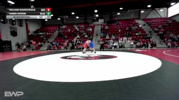 285 lbs Quarterfinal - James Rossie, Austin Westlake vs William Rauschkolb, CROSSINGS CHRISTIAN