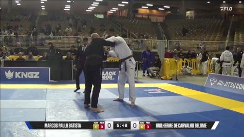 Guilherme De Carvalho Belome vs Marcos Paulo Batista 2025 Pan Jiu Jitsu IBJJF Championship