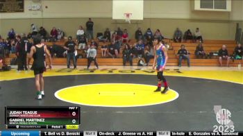 83 lbs Cons. Round 4 - Gabriel Martinez, Benicia Middle School vs Judah Teague, Durham Wrestling Club