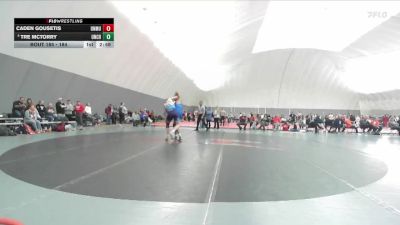 184 lbs Champ. Round 2 - Caden Gousetis, Unattached Maryville vs Tre McTorry, Unattached Chattanooga