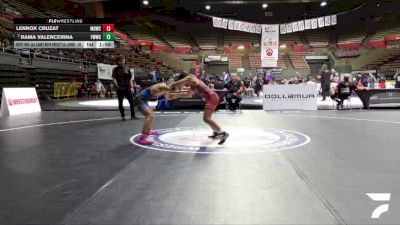 All Cadet Boys Freestyle Lower - 100 lbs 3rd Place Match - Lennox Cruzat, Mad Dawg Wrestling Club vs Rama Valencerina, Fremont Warriors Wrestling Club