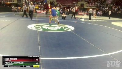 5A 160 lbs Cons. Round 2 - Niko Torres, Los Lunas vs Michael Jaramillo, Albuquerque