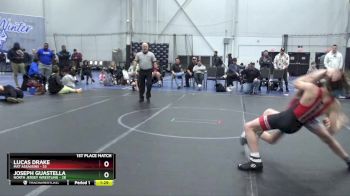 110 lbs Placement (4 Team) - Lucas Drake, Mat Assassins vs Joseph Guastella, North Jersey Wrestling