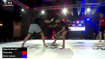 Damon Jackson vs Carlos Neto 2025 Fight to Win 271