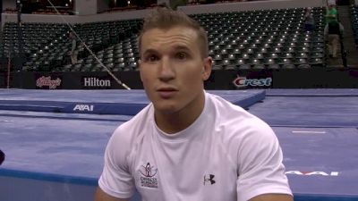 Jonathan Horton On Crazy Powerful Vault And What He Told Steve Penny After It