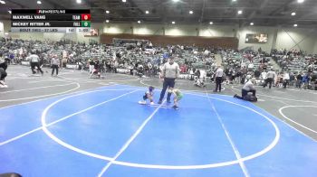 37 lbs Round Of 16 - Maxwell Vang, Team Viper vs Mickey Ritter Jr., Fallon Outlaws WC