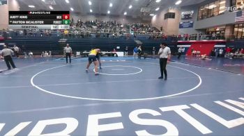 215 lbs Semifinal - Payton McAlister, Plano West vs Juett King, McKinney