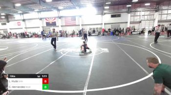 73 lbs Quarterfinal - Liam Hyde, Grindhouse WC vs Caden Hernandez, Bear Wrestling Club