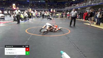 85 lbs Round Of 16 - Connor Elliott, Delaware Valley vs Evan Restivo, State College