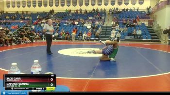 157 lbs Semis & 3rd Wb (16 Team) - Damani Fleming, Eastside Hs vs Jack Carr, Jones County