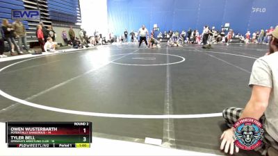 96 lbs Round 2 (4 Team) - Tyler Bell, OpenMats Wrestling Club vs Owen Wusterbarth, Potentially Dangerous