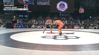 165 lbs Champ. Rd Of 128 - Brian Moreno, Idaho vs Kingsley Mincer, Florida