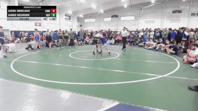 108 lbs 7th Place - Jadiel Mercado, Lumberyard Wrestling-HS vs James Georger, Aquinas-HS