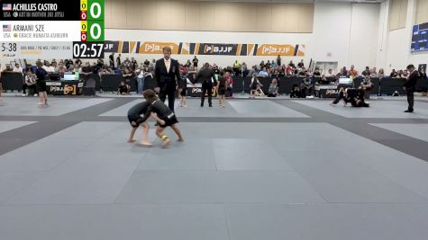 ACHILLES CASTRO vs ARMAN SZE 2026 PBJJF Pan American Jiu-Jitsu Championships