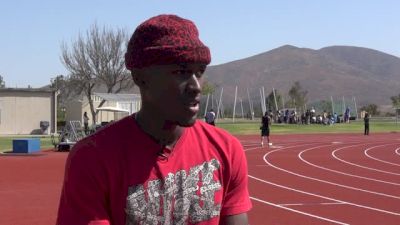 Will Claye at the Olympic Training Center