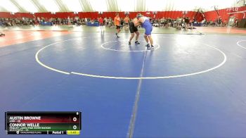 285 lbs Round 3 (6 Team) - Connor Welle, Pequot Lakes/Pine River Backus Roadcrew vs Austin Browne, Lodi