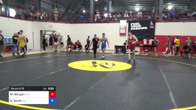 79 kg Round Of 16 - Mannix Morgan, Oklahoma Regional Training Center vs Nick South, Indiana RTC