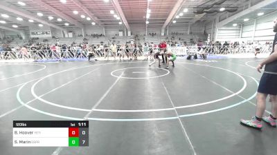 120 lbs Rr Rnd 1 - Ben Hoover, Yeti: Special Forces vs Santos Marin, Osprey Wrestling Club