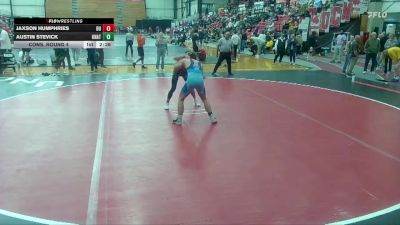 141 lbs Cons. Round 4 - Austin Stevick, Unattached vs Jaxson Humphries, Drury