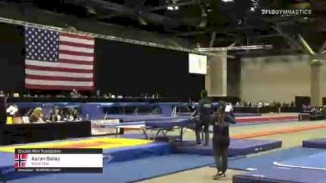 Aaron Bailey - Double Mini Trampoline, World Elite - 2021 USA Gymnastics Championships